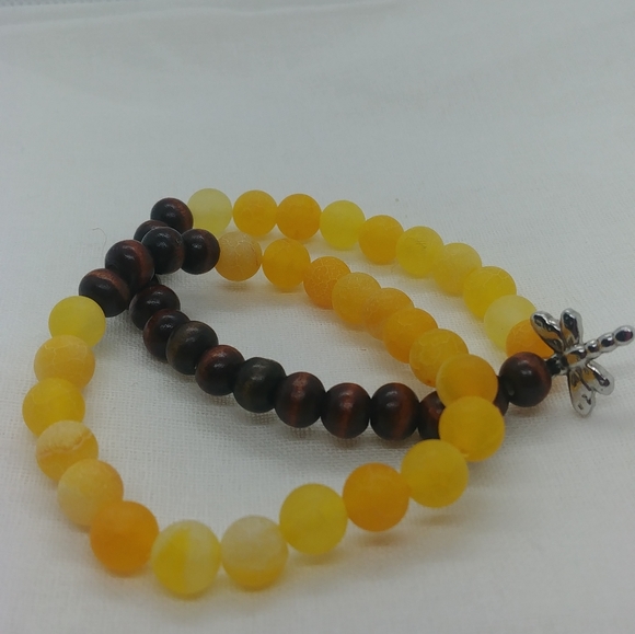 Natural jade stones bracelets - Picture 1 of 1
